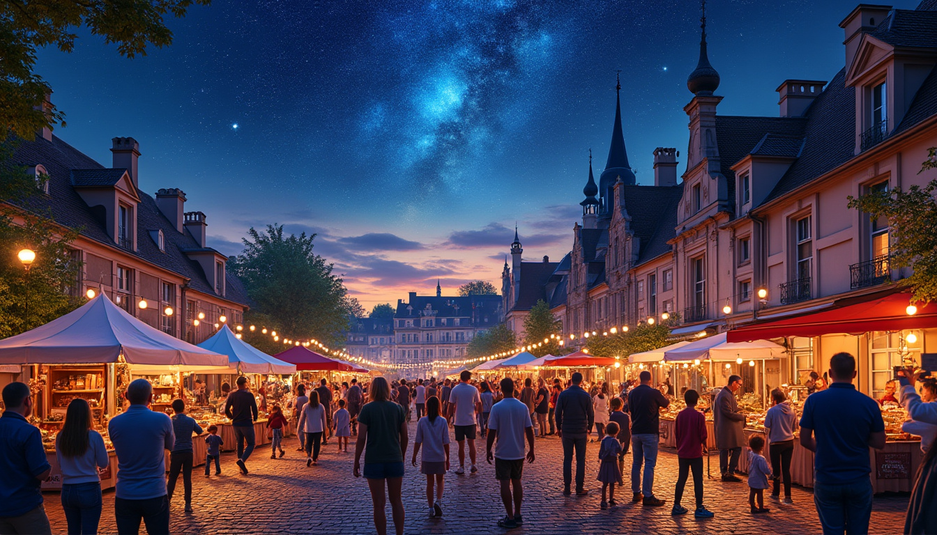 découvrez le festival dédié à l'astronomie dans la magnifique ville de la marne. profitez d'un week-end enrichissant d'observations, d'ateliers et de conférences sur les étoiles et l'univers, dans une ambiance conviviale. rejoignez-nous pour explorer le cosmos !