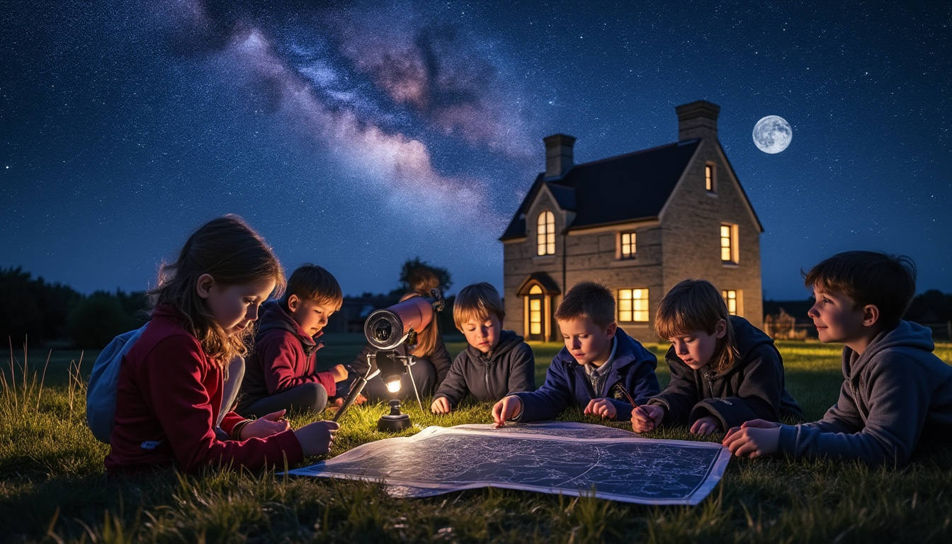 découvrez comment les écoliers de saint-chamas s'initient à l'astronomie en explorant le ciel étoilé, éveillant leur curiosité pour les merveilles de l'univers.