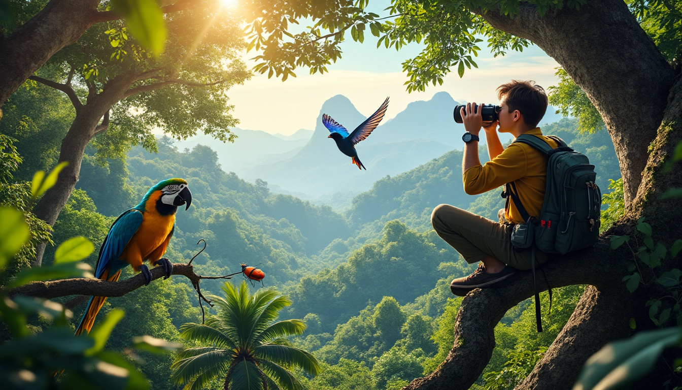explorez la richesse fascinante de la biodiversité en vous aventurant à travers les cimes des arbres. découvrez un monde caché, peuplé d'espèces uniques et de paysages époustouflants, tout en apprenant l'importance de la préservation de notre patrimoine naturel.