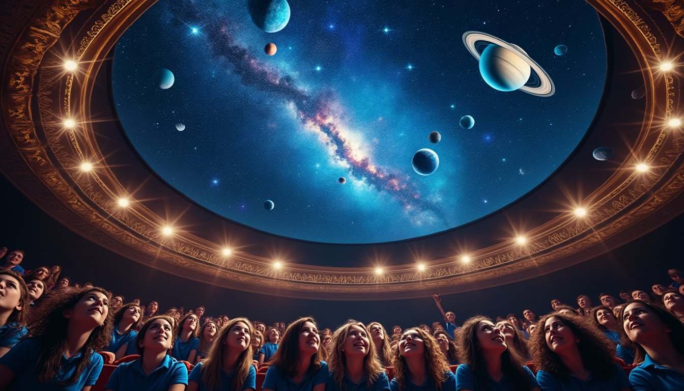 venez vivre une expérience unique avec "découverte des étoiles et des planètes" ! un voyage astral captivant au cœur du théâtre pour les élèves d'antoine-beille, alliant éducation et émerveillement, à la rencontre des mystères de l'univers.
