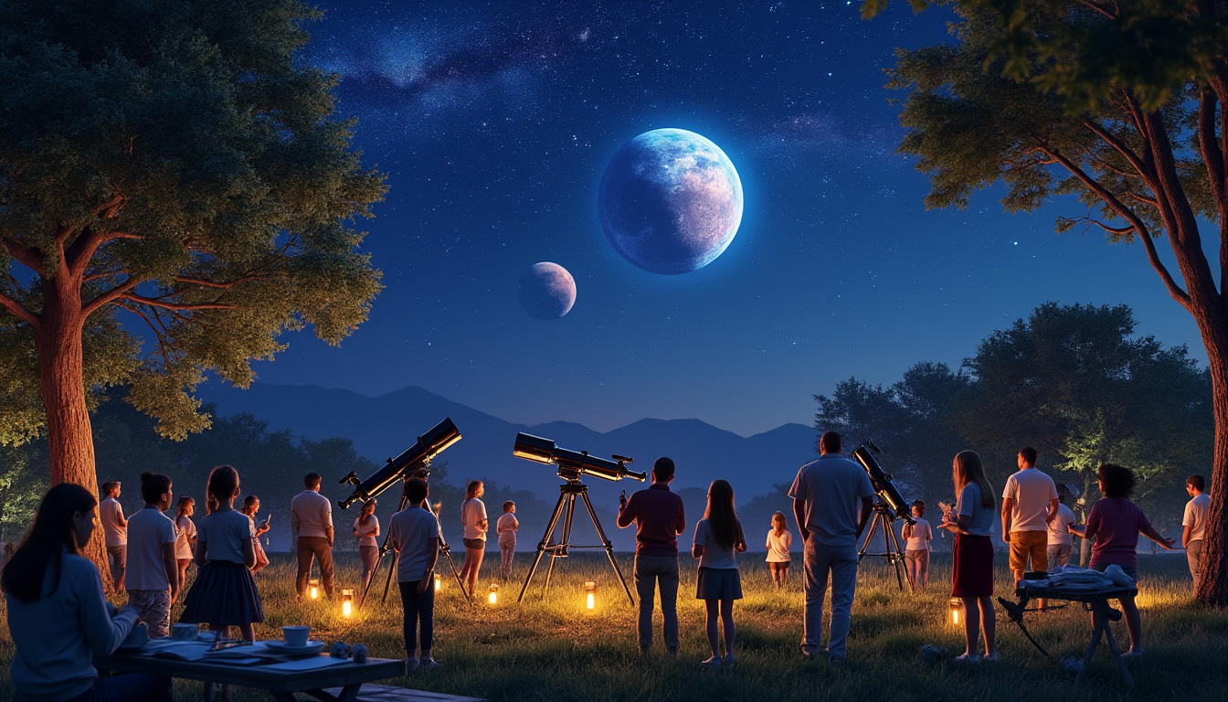 participez aux ateliers d'astronomie organisés par l'association un tigre au parc le vendredi 4 avril. explorez les merveilles de l'univers et élargissez vos connaissances sur les étoiles et les planètes dans une ambiance conviviale et éducative.