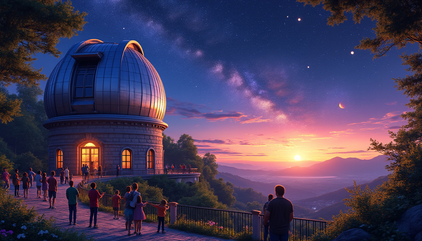plongez dans l'univers fascinant de l'astronomie lors de notre visite guidée de l'observatoire ce mercredi. émerveillez-vous devant les étoiles, les planètes et les merveilles célestes avec des experts passionnés. ne manquez pas cette occasion unique d'apprendre et d'explorer l'infini !
