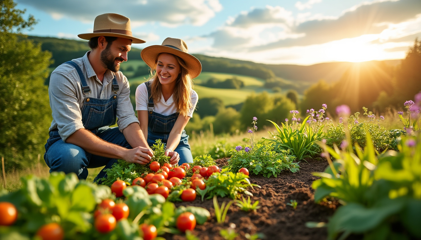 découvrez le parcours fascinant d'un couple de maraîchers du québec, qui, après des études en biologie, se lancent dans l'agriculture bio au cœur du trégor. un voyage inspirant qui allie passion pour la nature et respect de l'environnement.