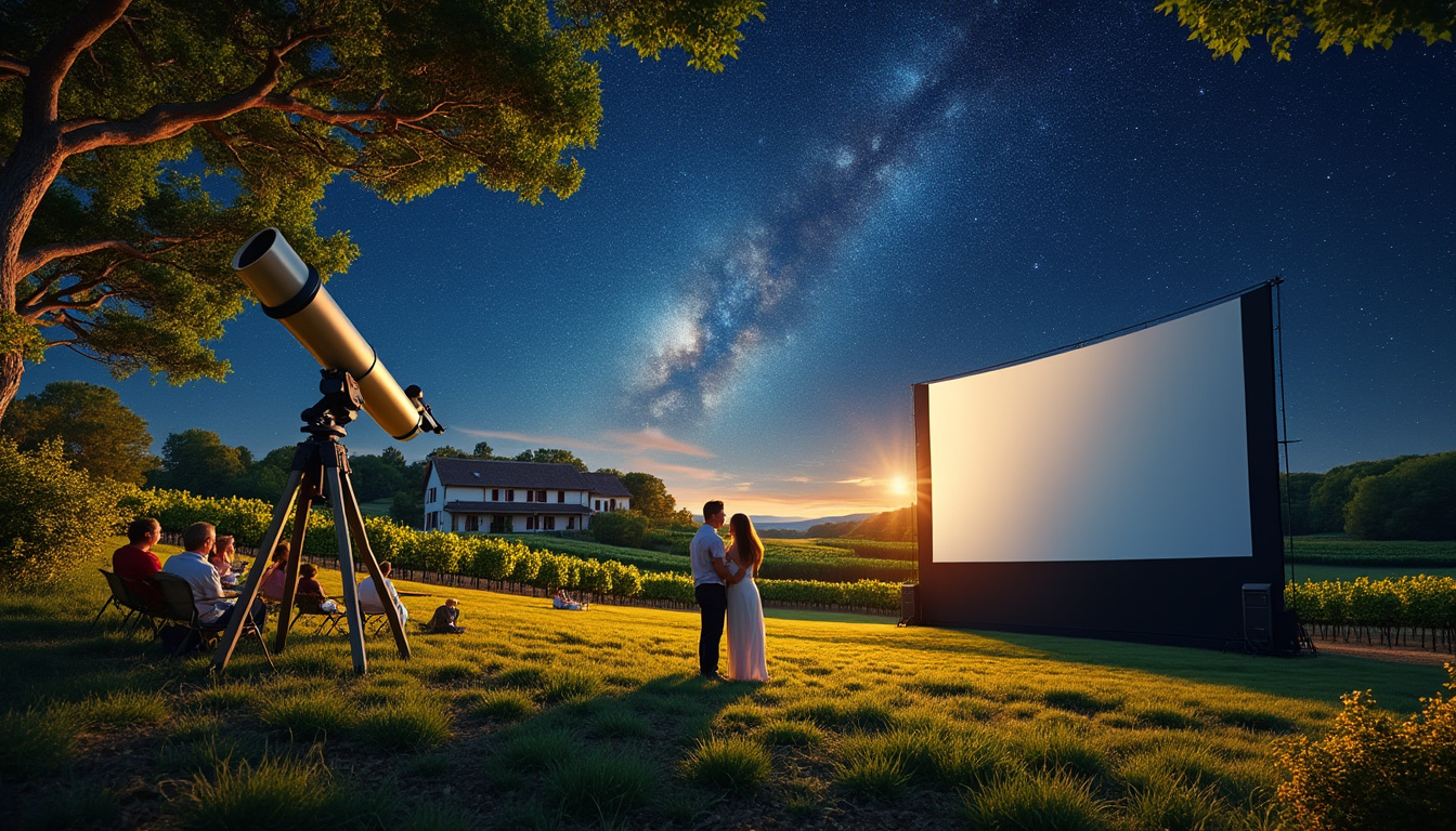 découvrez trois expériences inoubliables en mayenne ce lundi : admirez les étoiles lors d'une nuit d'astronomie, profitez d'une projection cinématographique en plein air et parcourez les charmants vignobles de la région. une journée riche en découvertes et en émotions vous attend !
