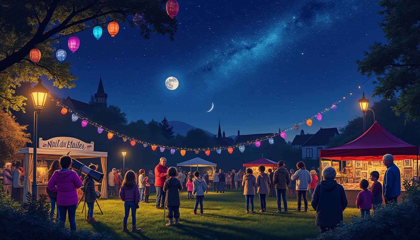 venez célébrer l'astronomie à longeville-lès-saint-avold ce week-end ! participez à des ateliers, des conférences et des observations du ciel organisés pour tous les passionnés et curieux des étoiles. ne manquez pas cet événement captivant !