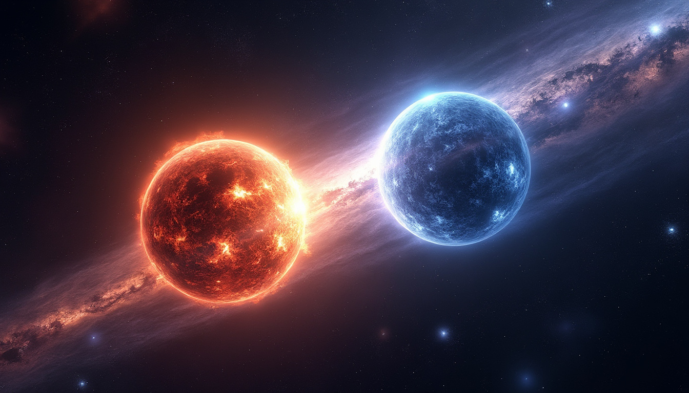découvrez l'incroyable événement astronomique à venir : une collision spectaculaire entre deux étoiles se prépare à se produire à proximité de notre système solaire. qu'est-ce que cela signifie pour nous et notre compréhension de l'univers ? préparez-vous à plonger dans les mystères cosmiques qui nous entourent!