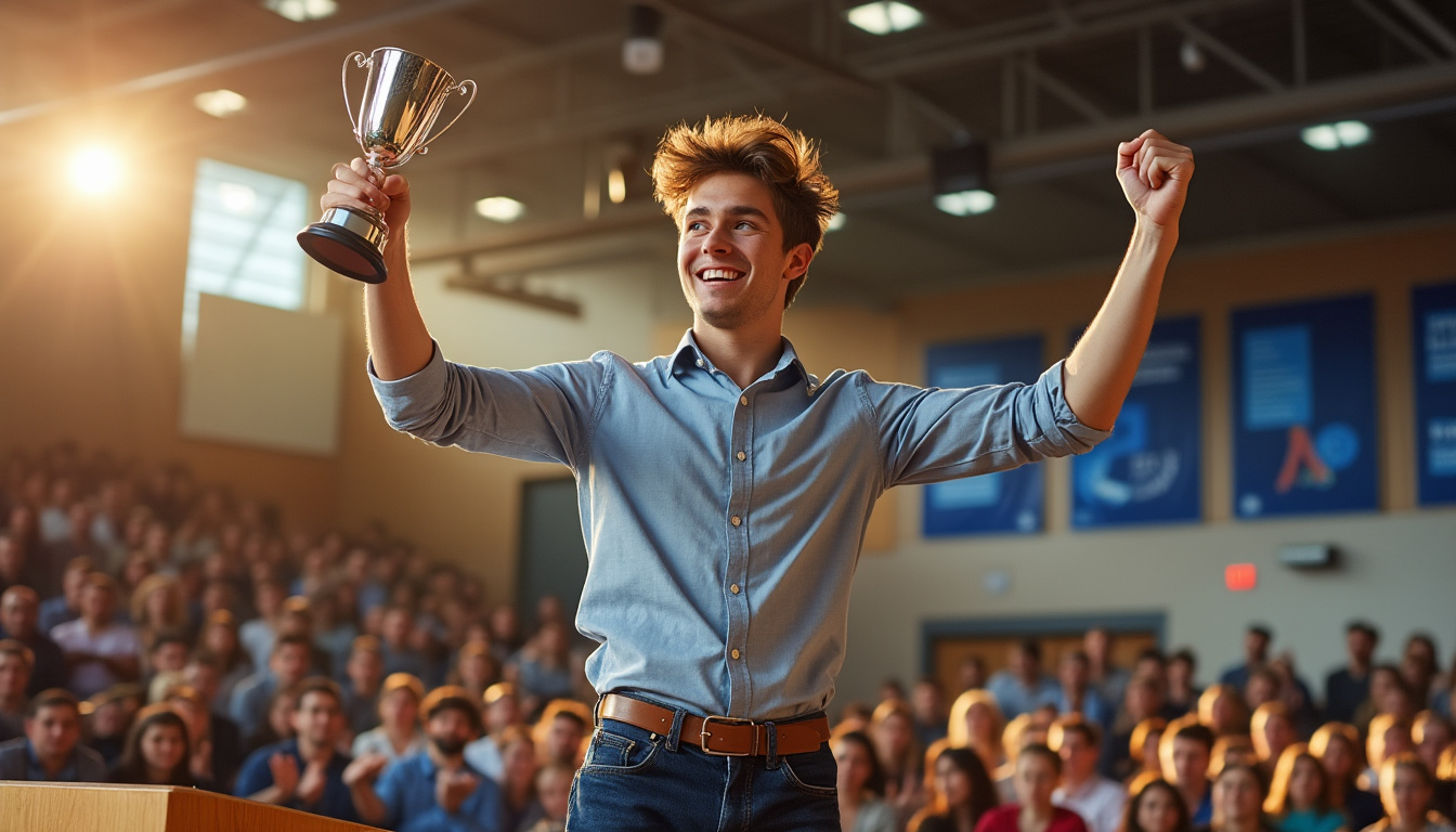 découvrez comment théo, étudiant en ingénierie à longwy, a su se démarquer avec son projet innovant, lui offrant le troisième prix dans une compétition prestigieuse. une inspiration pour les futurs ingénieurs !
