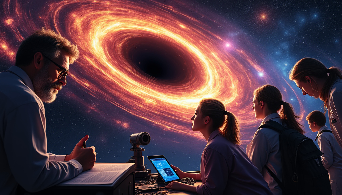 découvrez comment l'éveil d'un trou noir intrigue et fascine les scientifiques du monde entier. une exploration des mystères cosmiques qui pourraient révolutionner notre compréhension de l'univers et de la gravité.