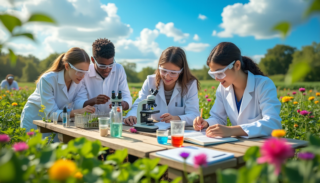 découvrez des cours de biologie pratiques immersifs au cœur d'un domaine agricole, spécialement conçus pour les lycéens. apprenez les mécanismes de la vie en milieu naturel et théorique, tout en développant vos compétences scientifiques dans un environnement authentique.