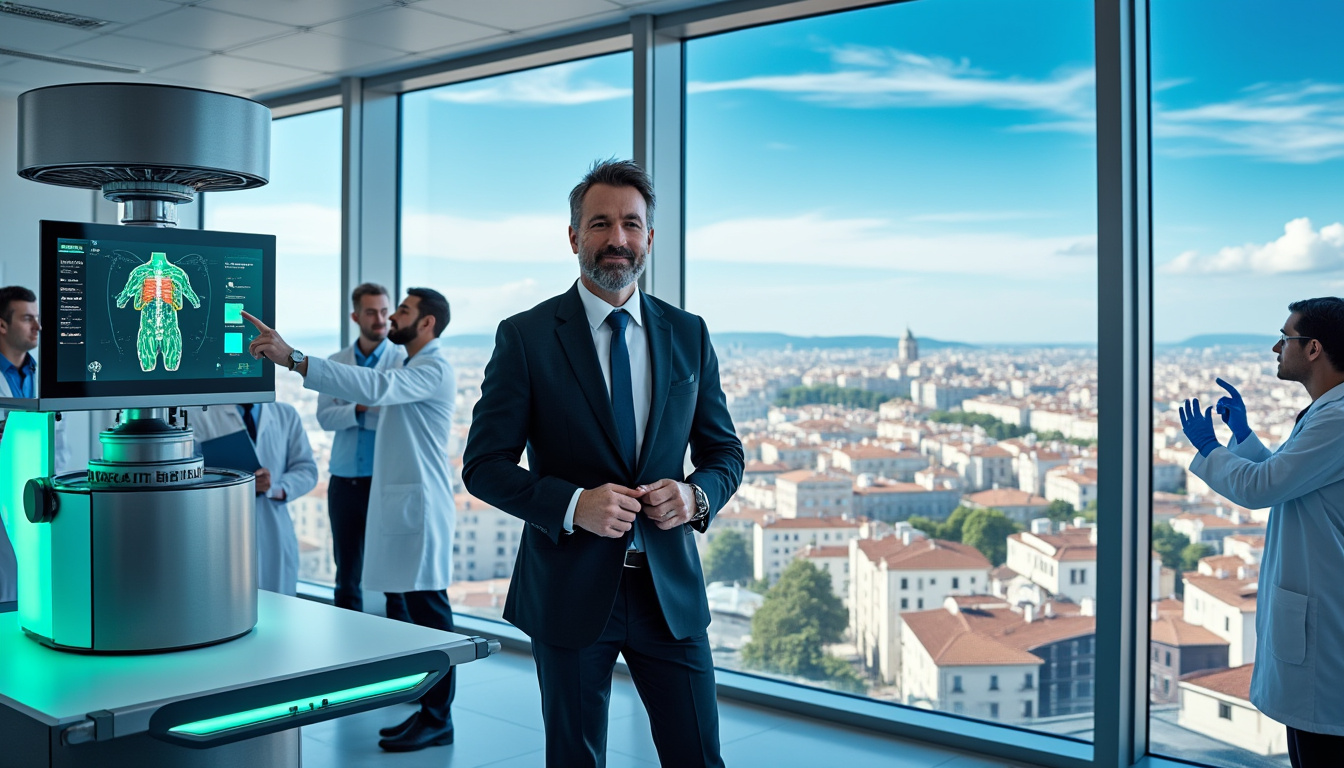 découvrez comment le ministre de l'industrie marc ferracci plonge dans l'univers innovant d'epione, la technologie révolutionnaire de quantum surgical, lors de sa visite à montpellier. un aperçu des avancées technologiques qui redéfinissent le secteur médical.