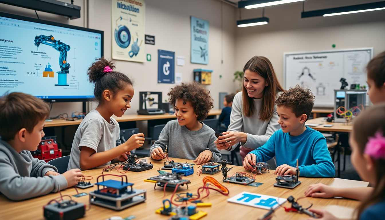 découvrez l'univers fascinant de la robotique à sévérac à travers nos stages immersifs les 10, 11, 17 et 18 mai. venez apprendre, créer et interagir avec des technologies de pointe tout en développant vos compétences techniques et votre créativité.