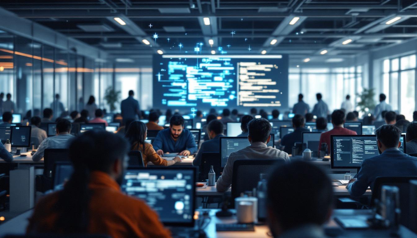 découvrez l'incroyable histoire d'une entreprise évaluée à 1,5 milliard de dollars, mais qui cachait en réalité 700 programmeurs indiens travaillant en direct, remettant en question le véritable visage de l'intelligence artificielle. plongez dans cette enquête fascinante sur la fraude technologique et ses implications.