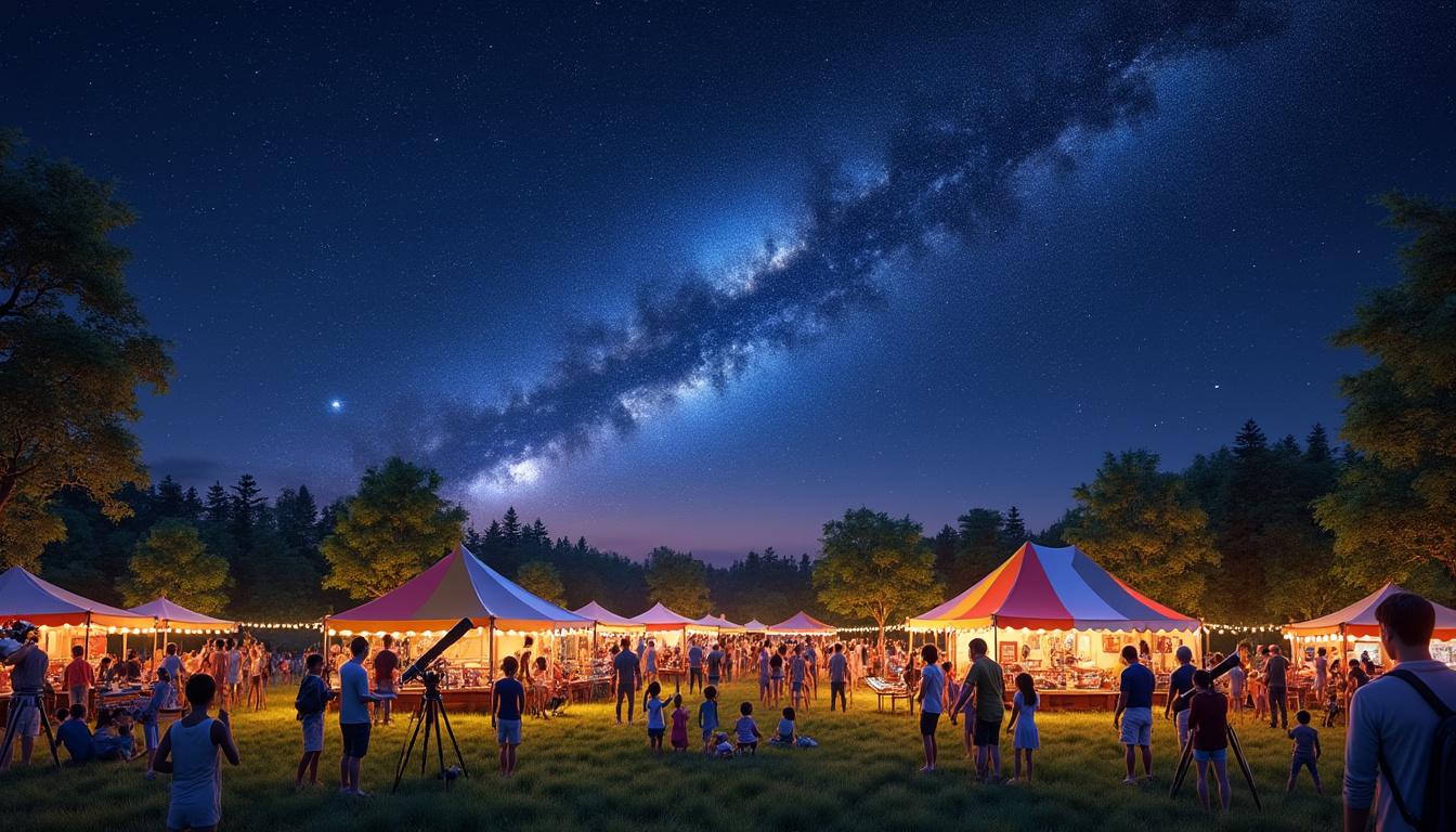 rejoignez-nous pour le festival d'astronomie de fleurance en été 2025 et redécouvrez la magie des étoiles. participez à des conférences captivantes, des ateliers interactifs et des observations nocturnes avec des astronomes passionnés. une expérience inoubliable pour les amateurs d'astronomie de tous âges!