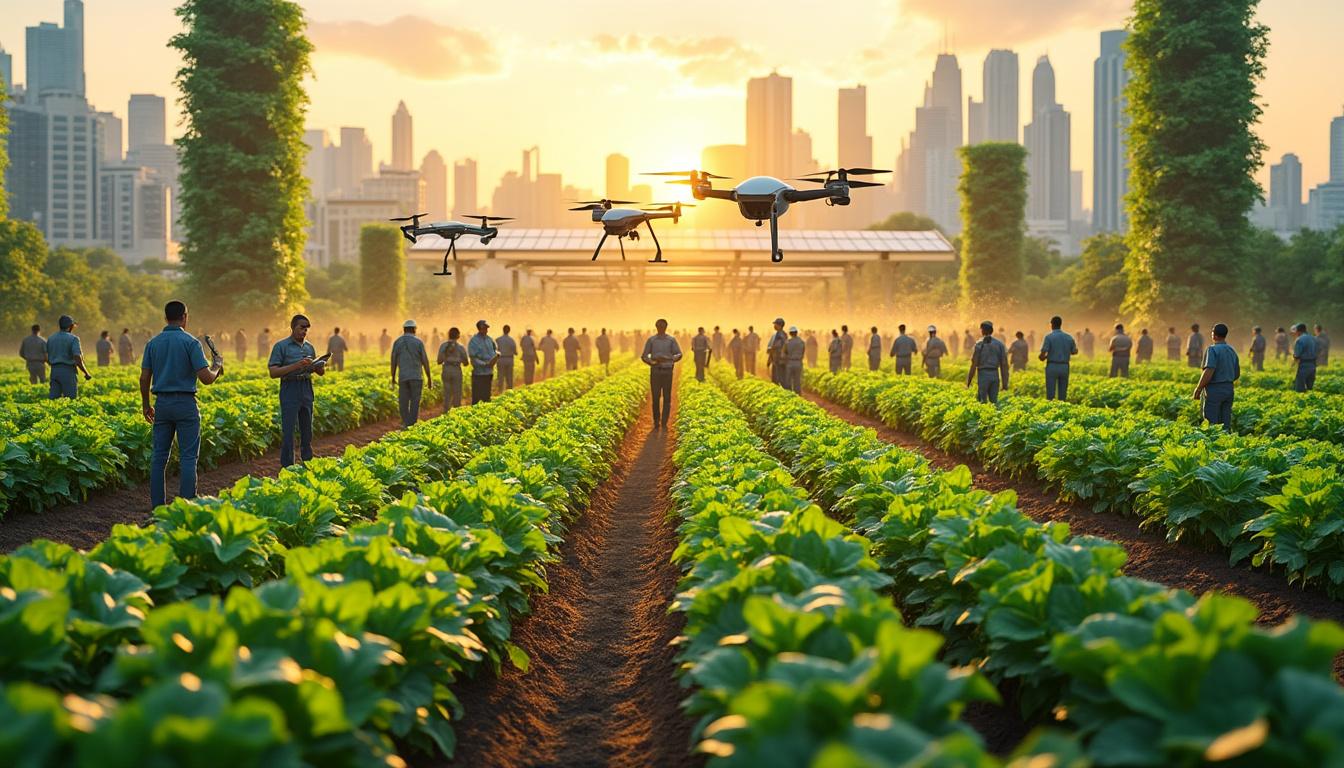 découvrez comment l'innovation transforme l'agriculture et s'impose comme la clé de voûte pour un avenir durable. explorez les technologies, pratiques et idées qui redéfinissent notre approche de l'agriculture, assurant une production alimentaire efficace et responsable.