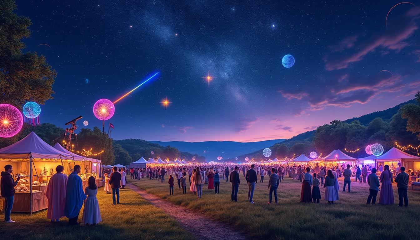 découvrez orée-d'anjou, un lieu magique où le ciel s'invite à la fête lors du festival euro astro. vivez des expériences uniques à travers des ateliers, conférences et observations astronomiques qui éveilleront votre curiosité et votre passion pour l'univers. ne manquez pas cette aventure céleste au cœur de la nature.