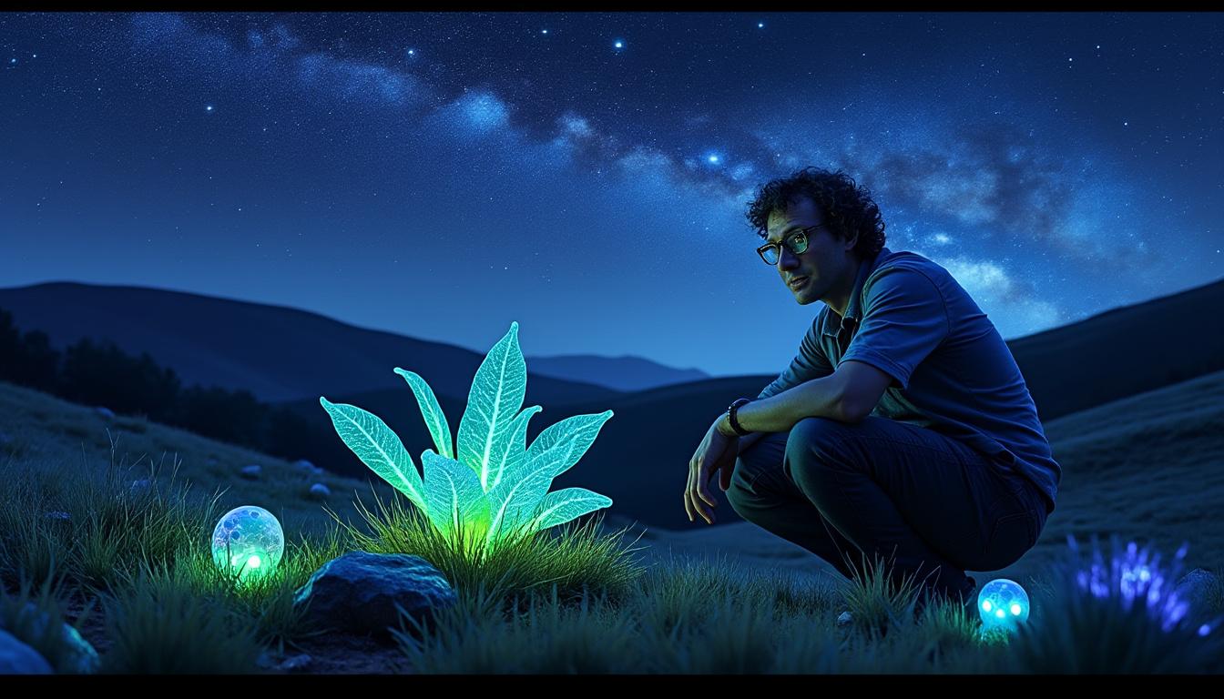 plongez dans l'aventure fascinante d'un astronome qui, sous le ciel étoilé du morvan, découvre une forme de vie inédite. explorez les merveilles de l'univers et les mystères que nous réserve notre planète, dans une histoire captivante mêlant science et émerveillement.
