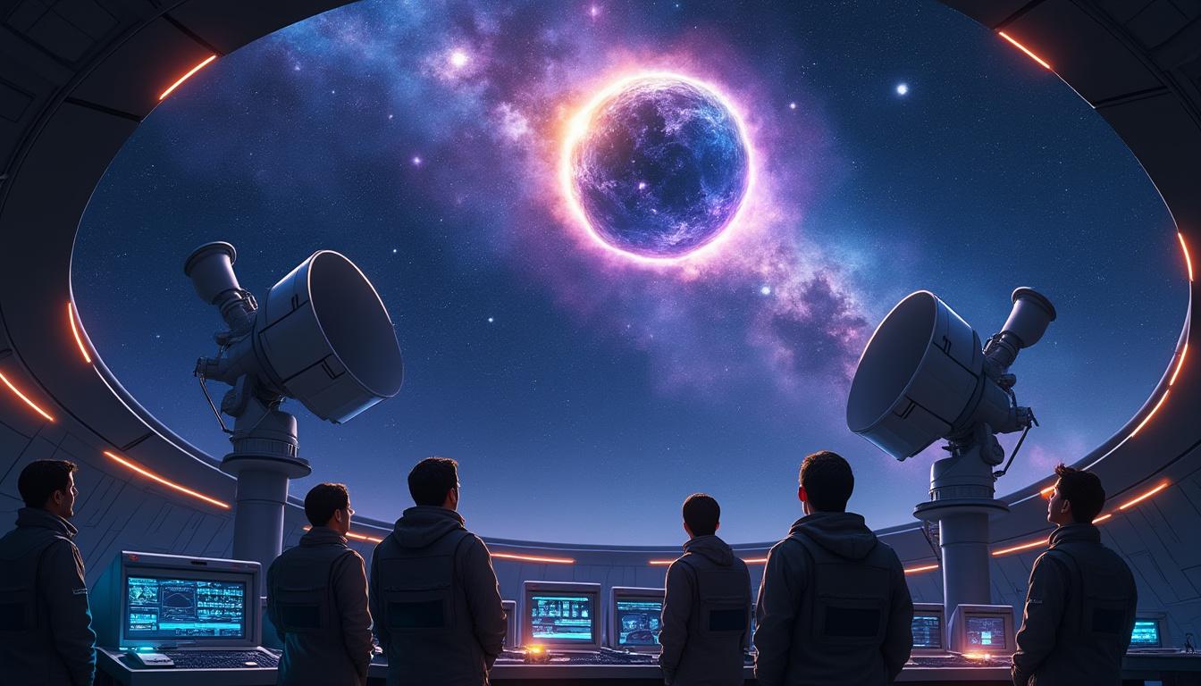 découvrez l'énigme fascinante d'un nouvel astre mystérieux qui intrigue et séduit les radioastronomes au cœur de notre galaxie. plongez dans les mystères de l'univers et la quête de réponses sur ce phénomène céleste captivant.