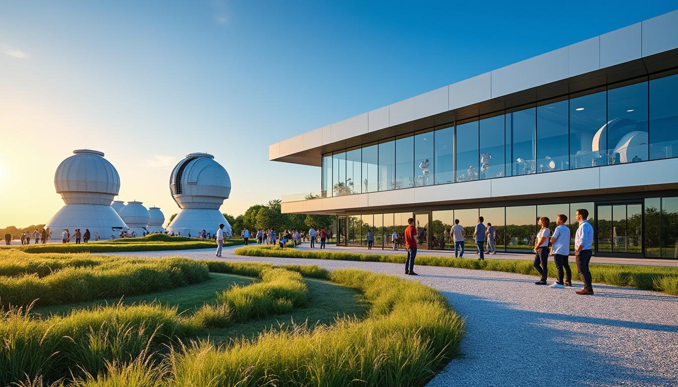 Des infrastructures éblouissantes pour l'astronomie à Saint-Michel-L ...