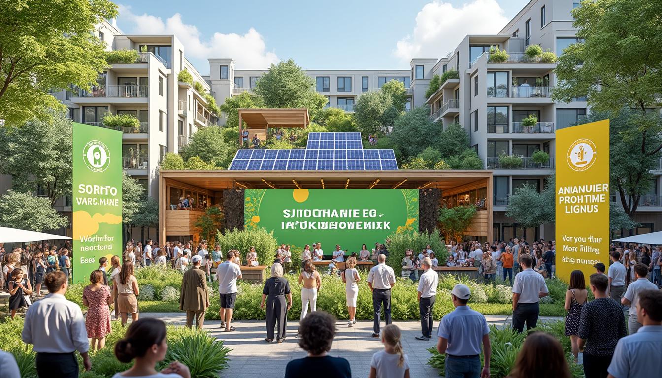 découvrez l'inauguration de deux programmes révolutionnaires dédiés à un habitat durable dans l'écoquartier de verson, impulsons ensemble un avenir respectueux de l'environnement et de qualité de vie.