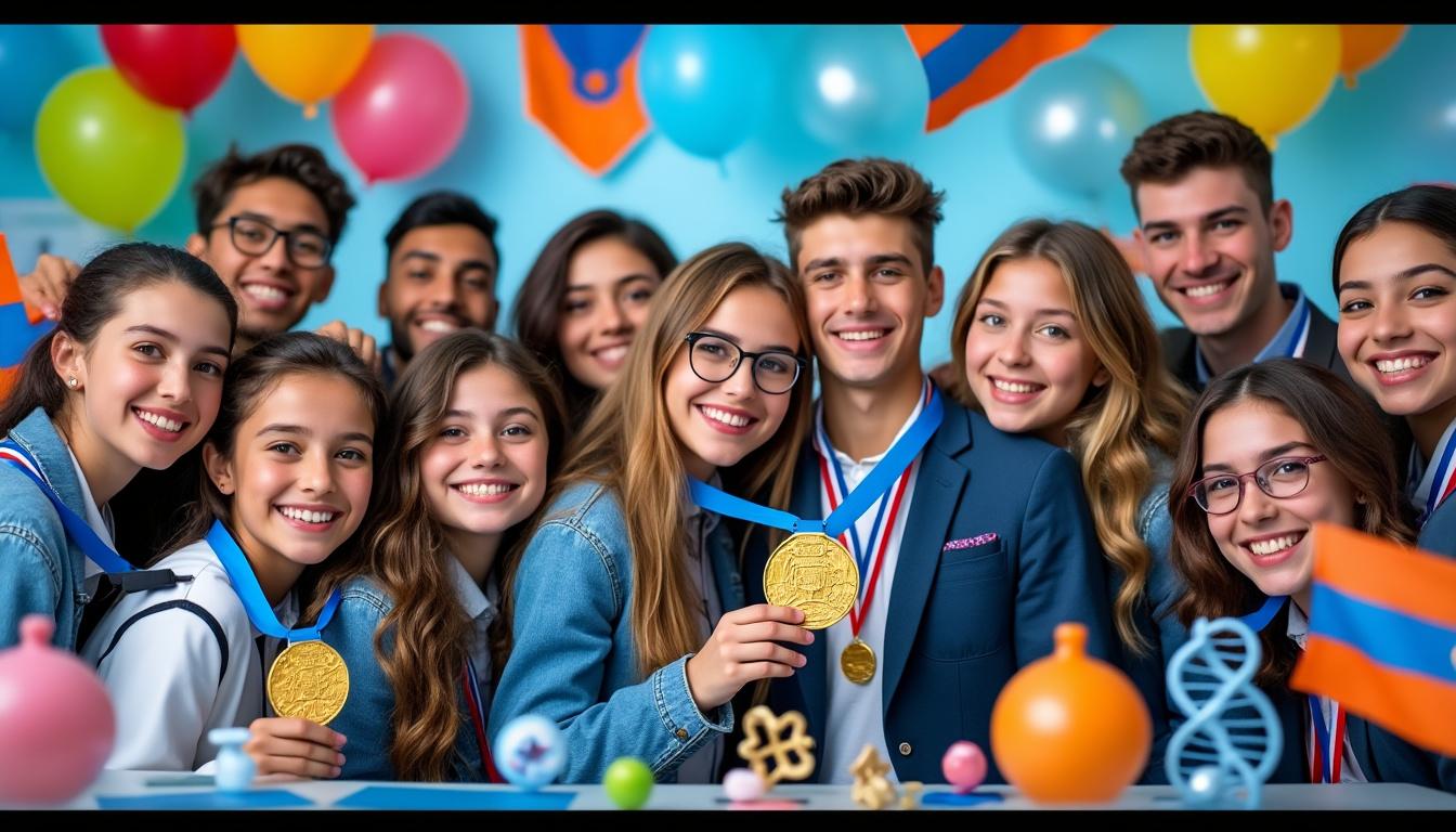 découvrez comment l'arménie a brillé aux olympiades de biologie, remportant une médaille d'or ainsi que deux médailles de bronze. cet exploit met en lumière le talent et l'engagement des jeunes scientifiques arméniens dans la recherche et l'innovation.