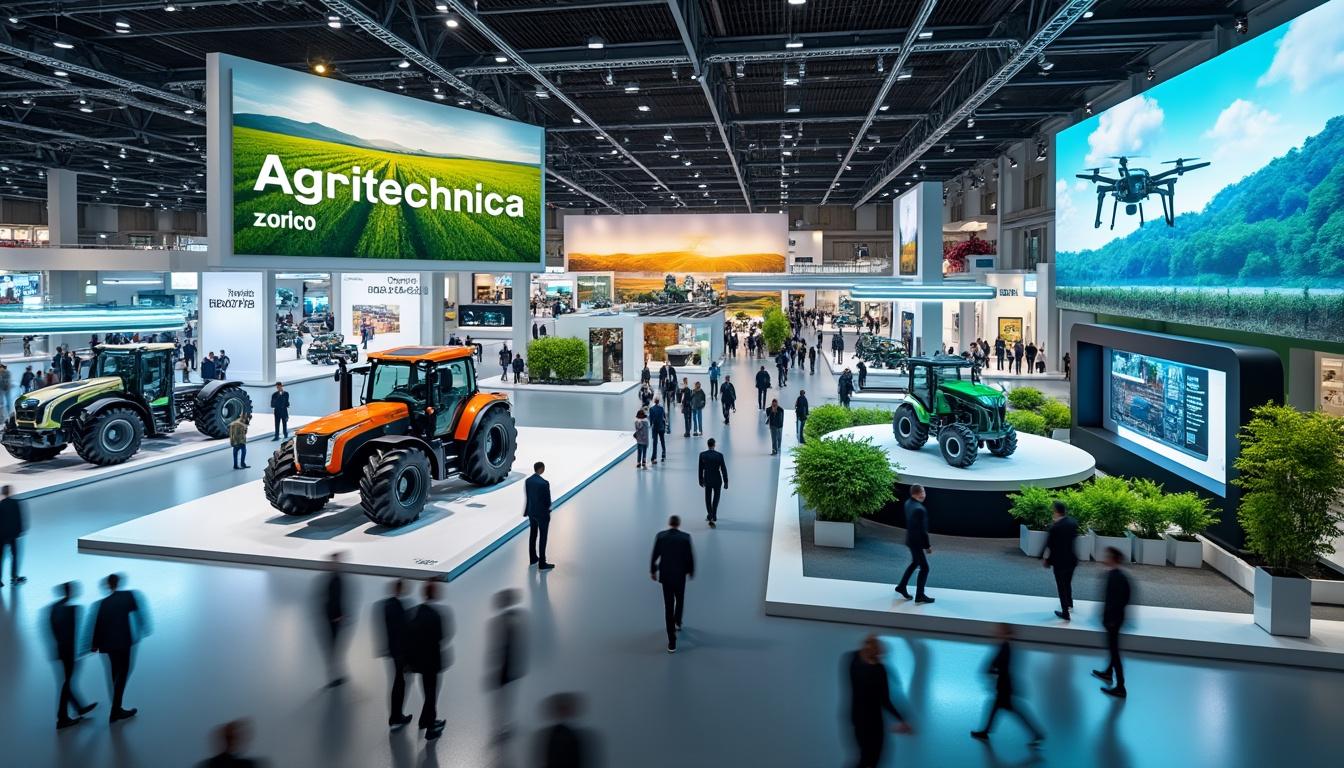 découvrez l'édition 2025 du salon agritechnica, un événement incontournable qui met en lumière les dernières innovations dans le secteur de l'agriculture. ne manquez pas cette occasion de rencontrer des experts et d'explorer les technologies révolutionnaires qui transformeront l'avenir de l'agriculture.