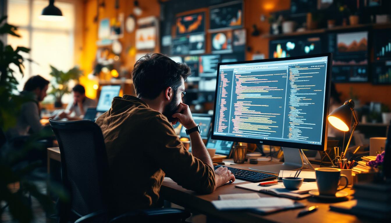 découvrez comment une étude récente met en lumière l'impact de l'intelligence artificielle sur le travail des développeurs, soulignant que malgré ses avantages, l'ia peut également entraîner une perte de temps significative dans le développement logiciel.