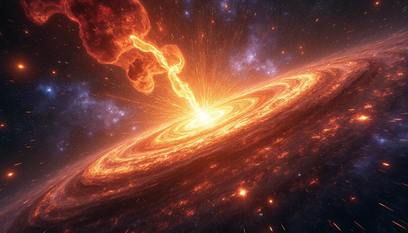 découvrez l'incroyable phénomène d'un choc cosmique sans précédent, où une explosion impressionnante libère une énergie équivalente à celle de 100 soleils. plongez dans les mystères de l'univers et explorez les implications de cet événement exceptionnel sur notre compréhension des forces cosmiques.