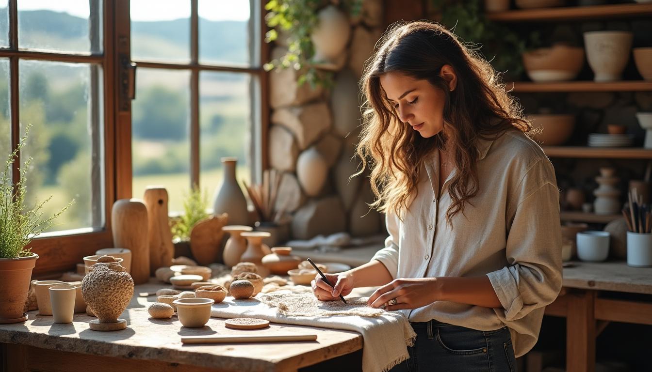 découvrez le parcours inspirant de bérénice, lauréate du concours '101 femmes entrepreneures', qui rend hommage aux créatrices audacieuses. plongez dans son univers où innovation rime avec savoir-faire artisanal en ariège.