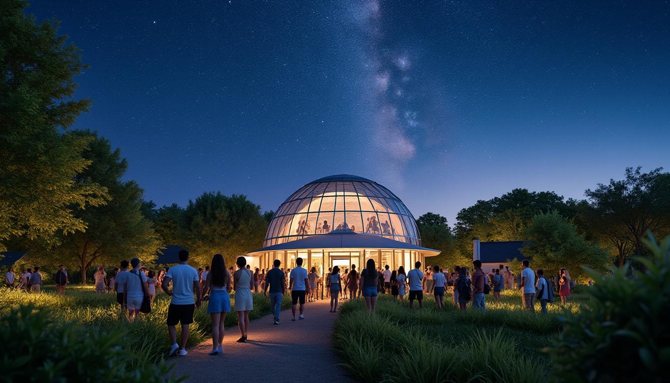 participez à une soirée fascinante au planétarium de villers-sur-mer, où vous découvrirez le ciel étoilé lors d'une veillée d'astronomie immersive. explorez les mystères de l'univers et émerveillez-vous devant les merveilles cosmiques dans une ambiance conviviale et pédagogique.