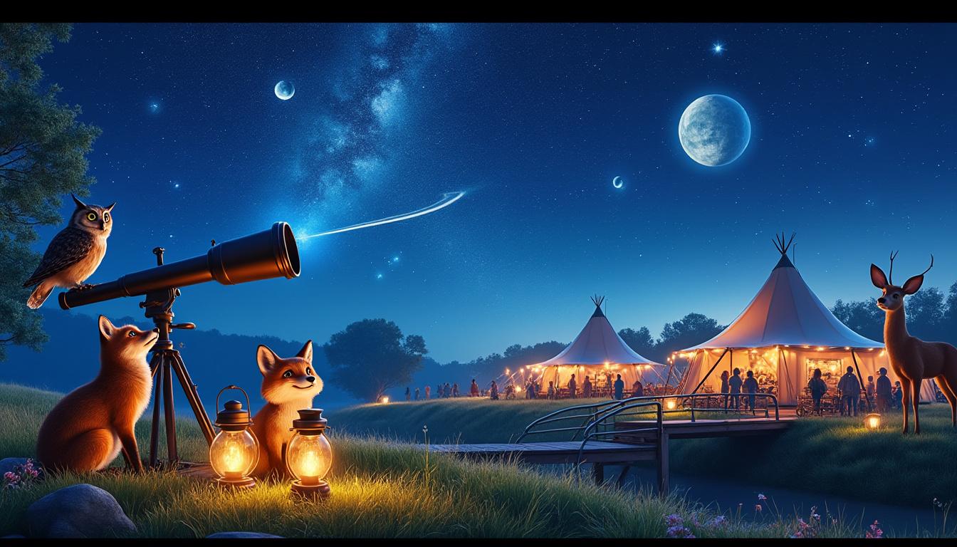 explorez les fascinants animaux stars du festival d'astronomie de la chapelle-aux-lys en vendée. un événement unique alliant nature et astronomie, où vous découvrirez des espèces étonnantes tout en vous émerveillant sous les étoiles.