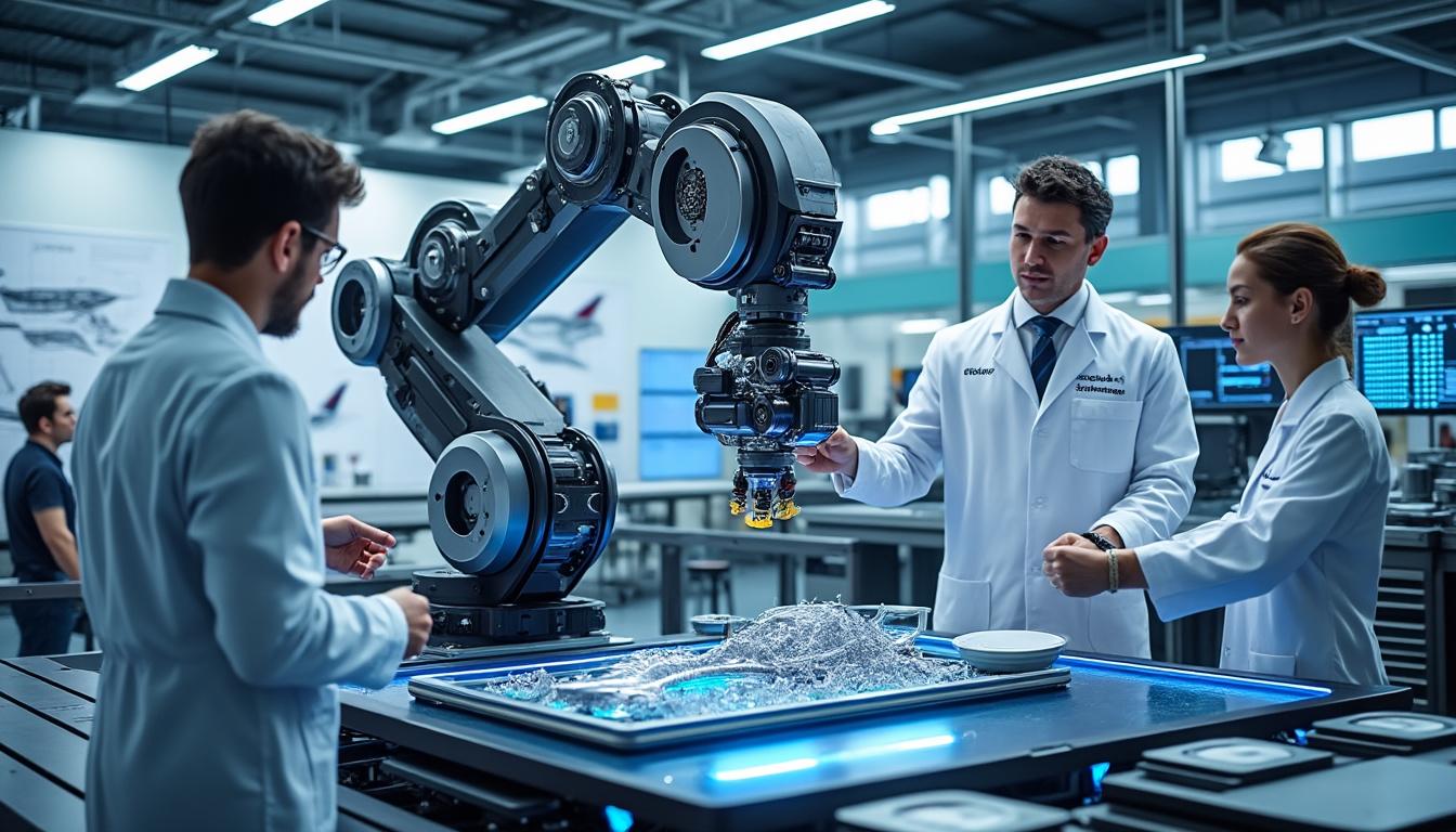 découvrez comment airbus et daher unissent leurs forces pour développer une plateforme robotique innovante, visant à optimiser le contrôle non destructif des pièces aéronautiques. cette collaboration promet d'améliorer la qualité et la sécurité dans l'industrie aéronautique.