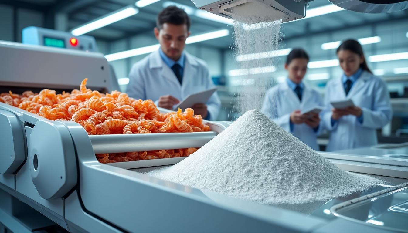 découvrez comment biomanity innove dans le recyclage en transformant les déchets de crevettes en une poudre naturelle dotée d’incroyables propriétés absorbantes, idéale pour des applications écologiques et durables.