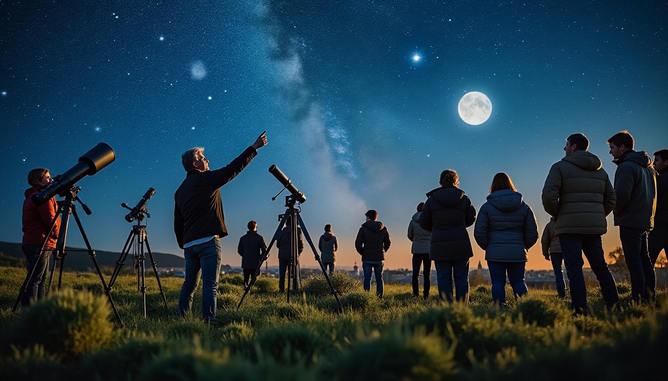 plongez dans l'univers fascinant de l'astronomie avec un stage à thionville, proposé par la grande ourse. explorez les mystères des étoiles, apprenez à observer le ciel et partagez votre passion pour l'astronomie dans un cadre convivial et dynamique.