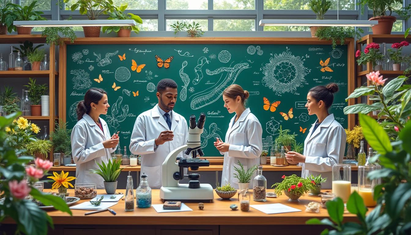 découvrez les secrets de la vie au département de biologie : recherches innovantes, enseignement passionnant et immersion au cœur des merveilles du monde vivant.