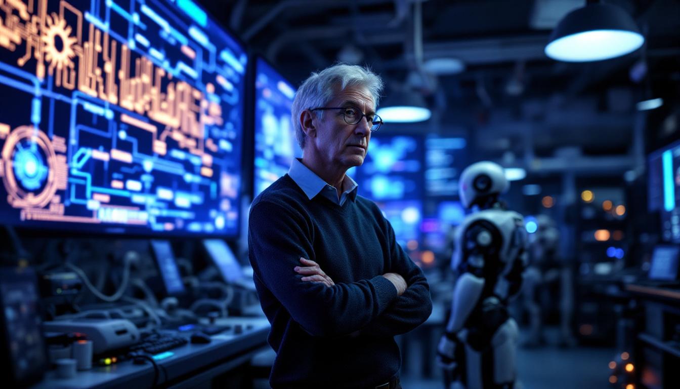 découvrez les inquiétudes de geoffrey hinton, l'un des pionniers de l'intelligence artificielle, qui alerte sur le risque d'un dépassement des capacités humaines par les machines. un regard essentiel sur l'avenir de l'ia et ses implications pour l'humanité.