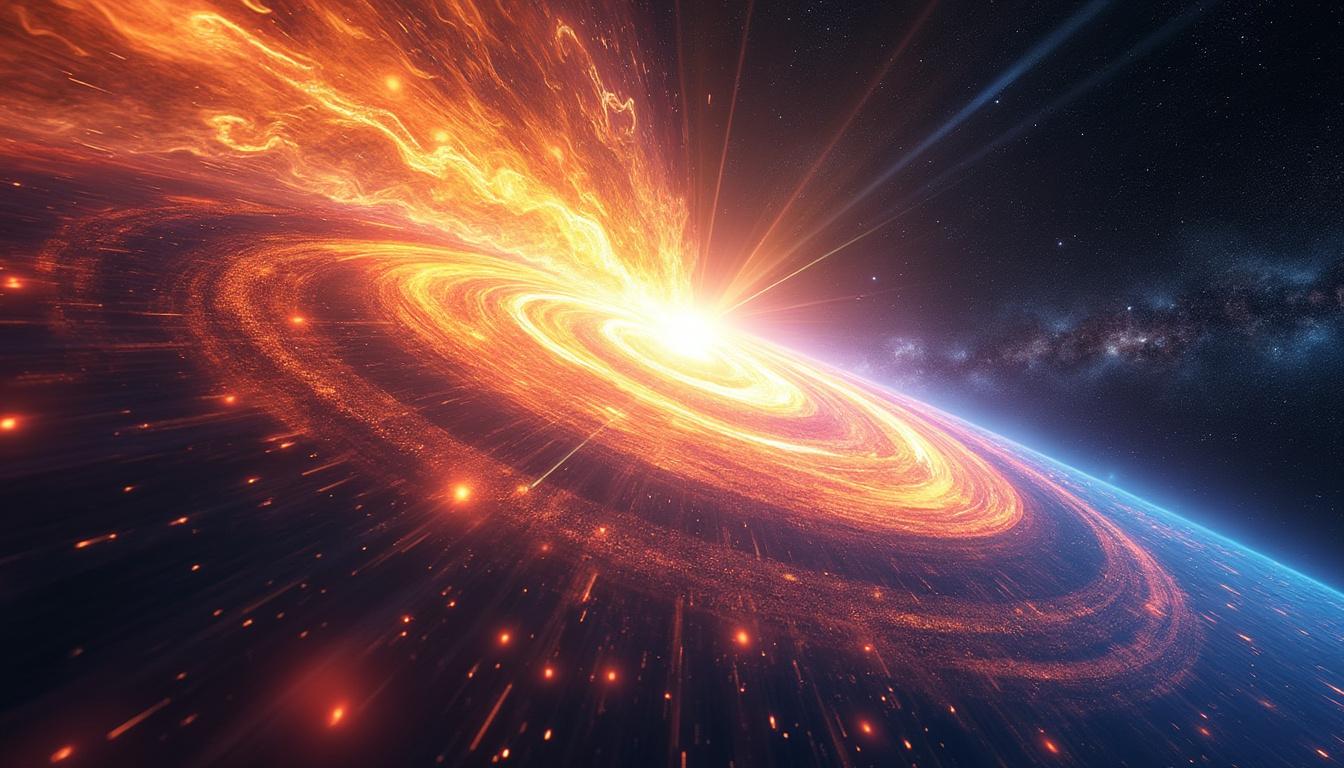 découvrez comment la force du choc de terminaison héliosphérique influence l'interaction entre le soleil et le milieu interstellaire, et son rôle crucial dans la protection du système solaire contre les particules cosmiques.