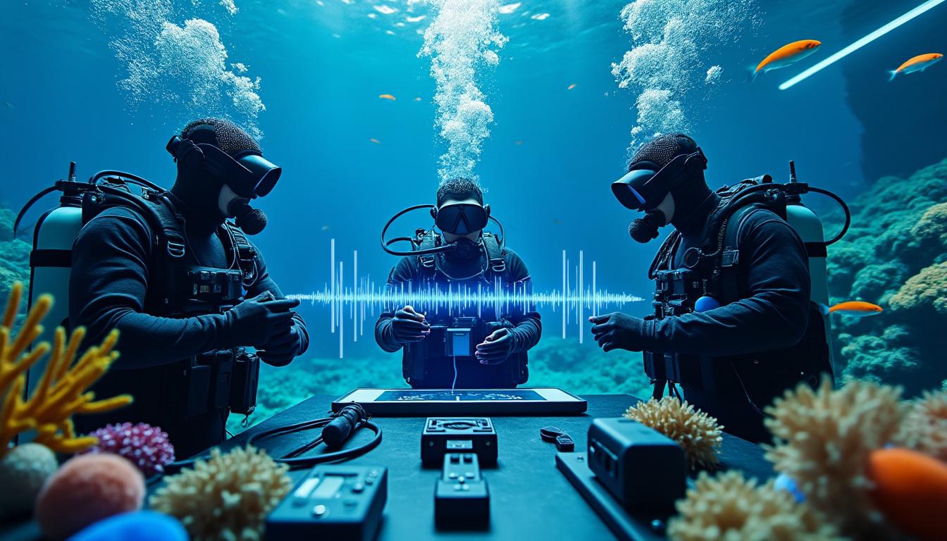 découvrez comment le ministère des armées appuie une innovation révolutionnaire, facilitant la communication vocale sous l’eau et ouvrant de nouvelles perspectives pour les opérations sous-marines.