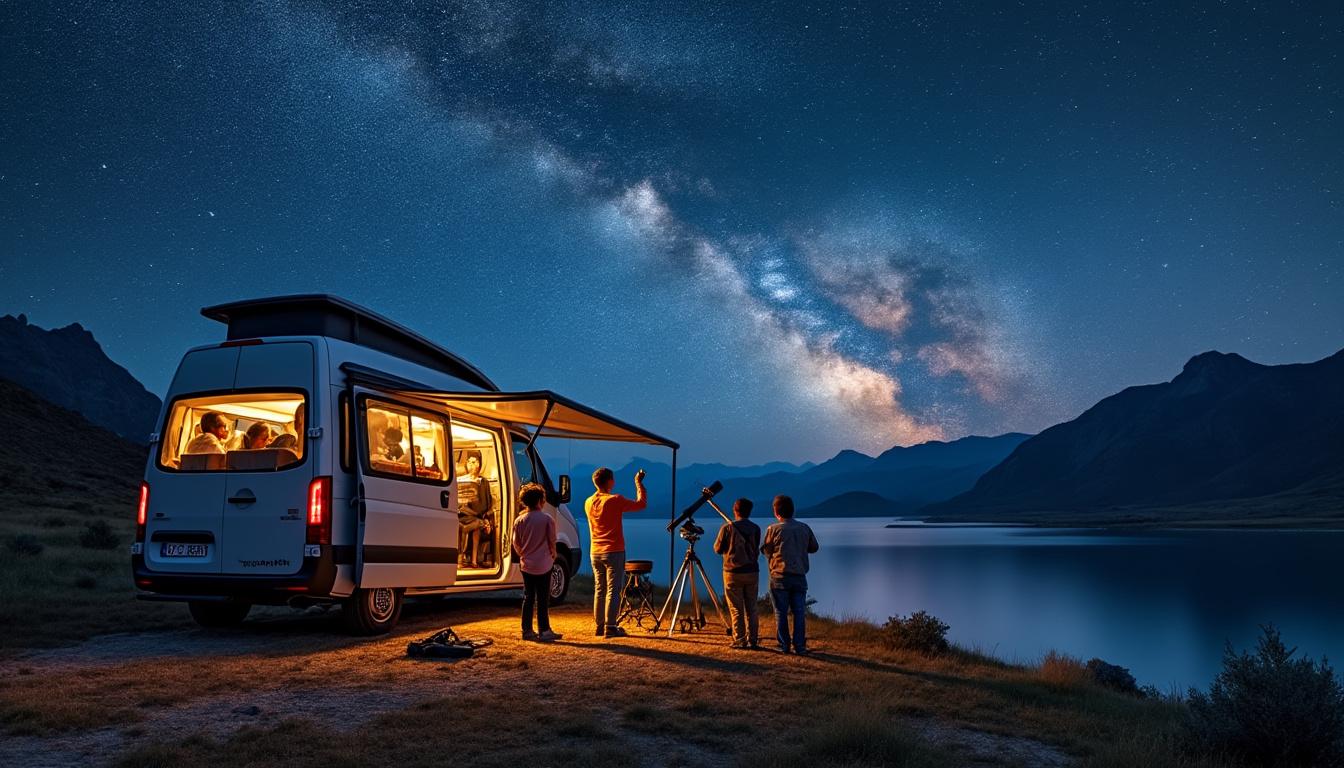 les amateurs d'astronomie se réunissent à van, en turquie, pour observer le spectaculaire essaim de météores des perséïdes sous un ciel étoilé. découvrez pourquoi cet événement attire tant de passionnés chaque été.