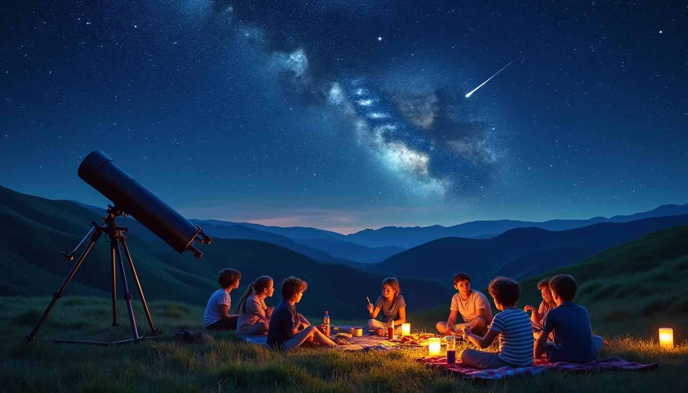 participez à une soirée d’observation des étoiles avec l’astro club de challans et découvrez les merveilles du ciel nocturne. une expérience fascinante pour petits et grands, accessible à tous les curieux d’astronomie !