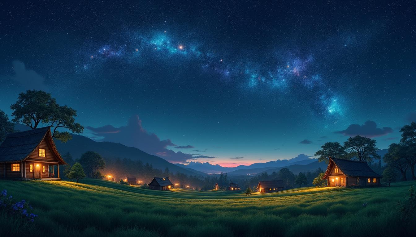 découvrez les villages vovéens, où l'astronomie rencontre la vie quotidienne. un voyage fascinant entre contemplation des étoiles et immersion dans la réalité locale.