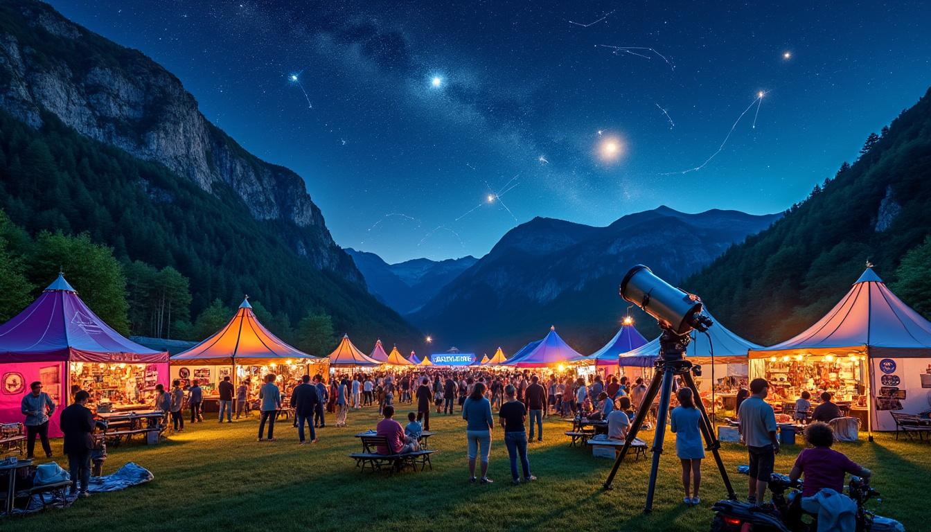 participez au festival d'astronomie astrovalberg, de retour du 22 au 24 août ! découvrez des conférences, ateliers et observations pour tous les passionnés d'étoiles et d'astronomie à valberg.