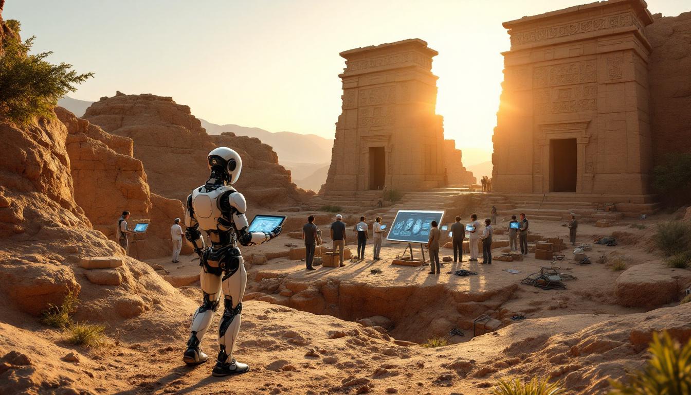 découvrez comment l'intelligence artificielle révolutionne l'archéologie en guidant les prochaines fouilles et en optimisant la découverte de vestiges historiques.