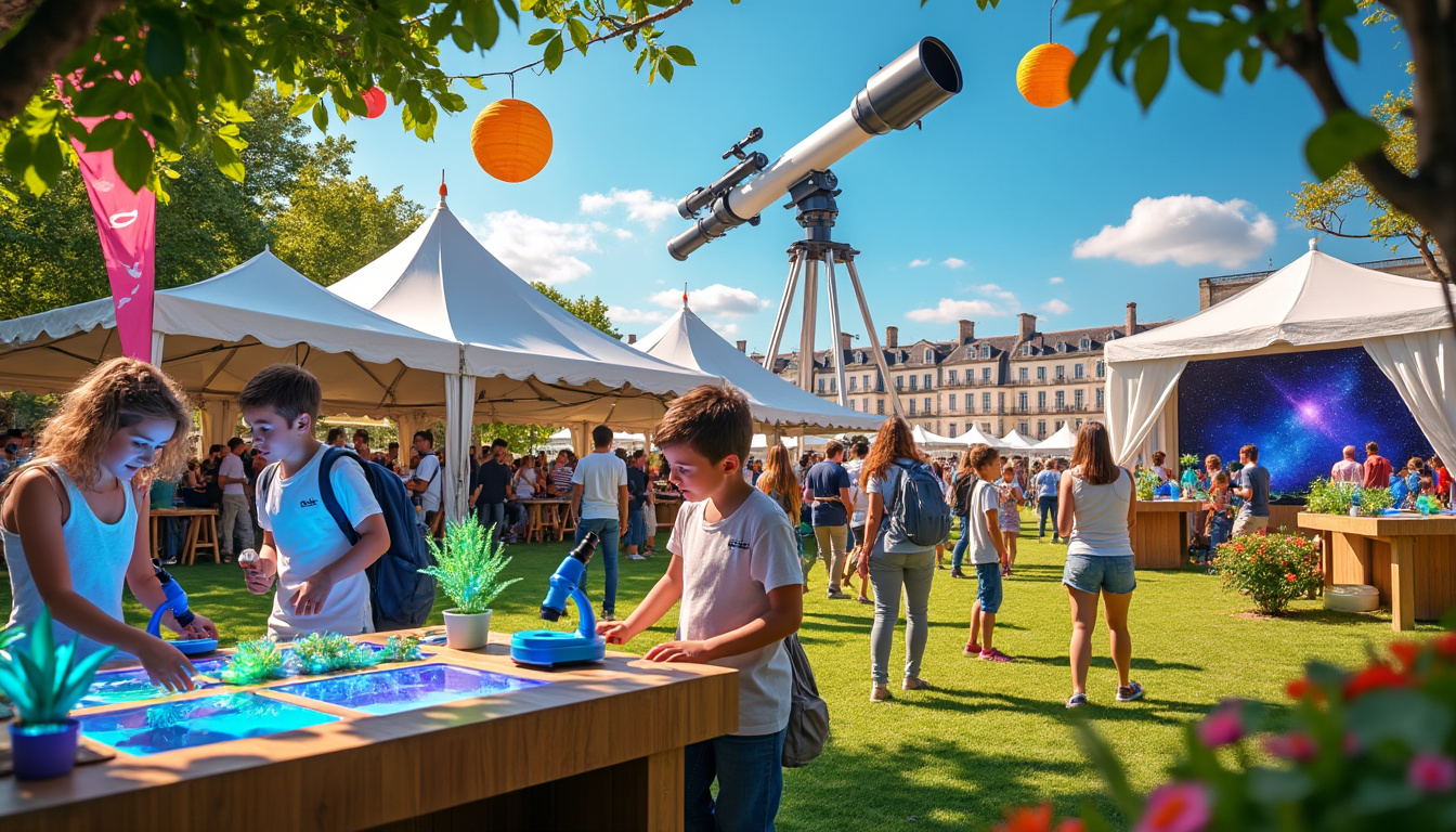 découvrez au havre un festival unique qui rend la science accessible à tous, explorant aussi bien la biologie que les mystères de l’astrophysique à travers des ateliers, conférences et animations ludiques.