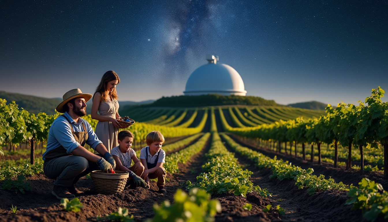 découvrez l'histoire fascinante d'une famille de viticulteurs devenue pionnière de l'astronomie en installant un observatoire dans son jardin. un récit inspirant entre passion, innovation et découverte des étoiles.