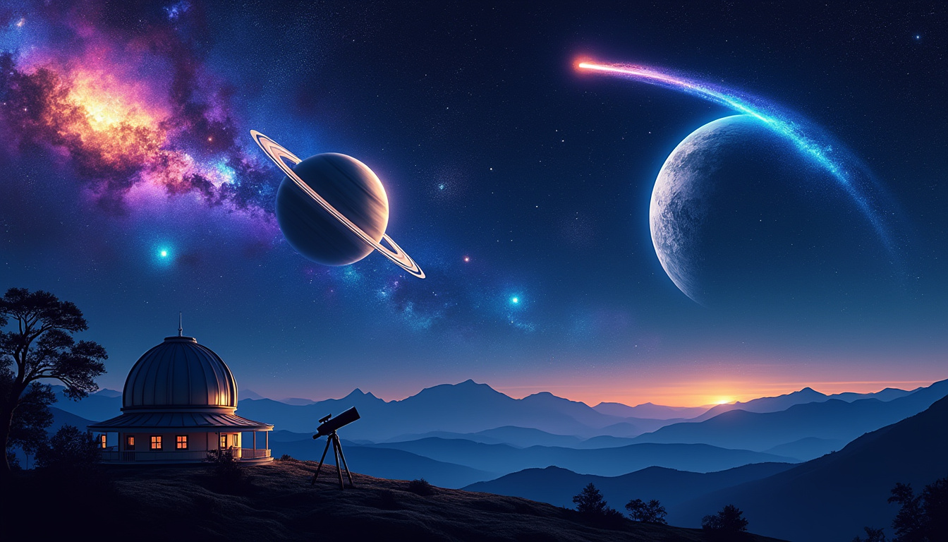 découvrez les merveilles de la journée de l'astronomie 2025 : explorez 6 cibles célestes spectaculaires à observer dans le ciel nocturne et vivez une expérience astronomique inoubliable !