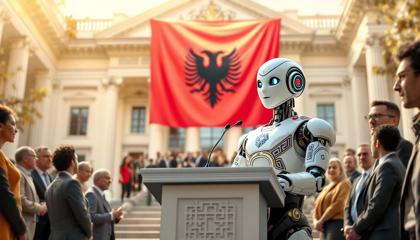 découvrez comment l'albanie franchit une étape historique en nommant un premier ministre d'intelligence artificielle, marquant une avancée innovante dans la gouvernance moderne.
