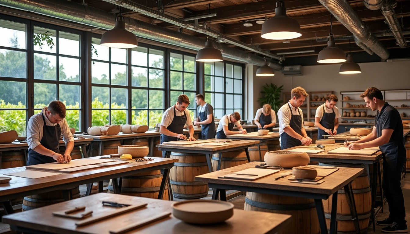 découvrez l'ouverture d'une école de tonnellerie innovante à cognac, dédiée à former les artisans de demain grâce à des méthodes modernes et un savoir-faire d'excellence. une nouvelle ère pour la formation en tonnellerie !