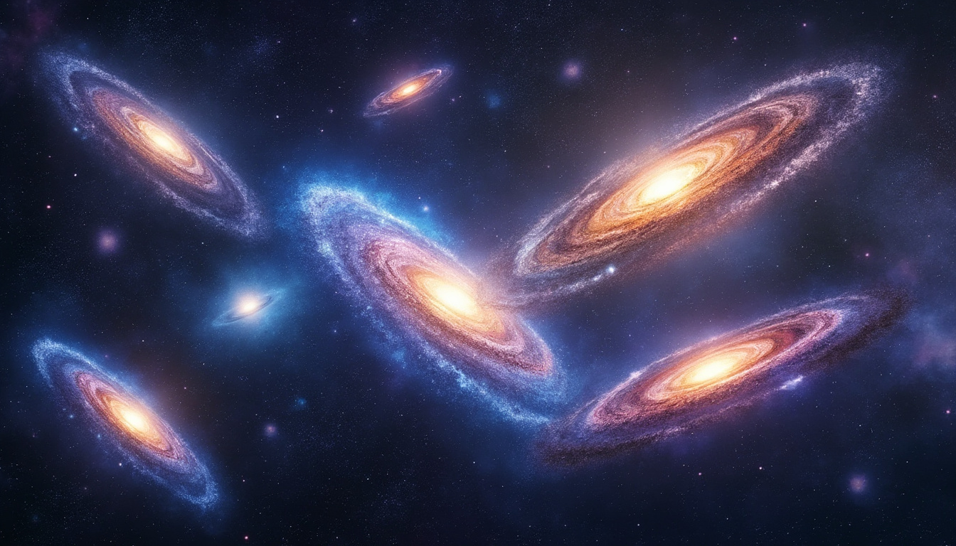 découvrez comment le télescope spatial james-webb a observé la fusion spectaculaire de cinq galaxies, un phénomène exceptionnel ayant eu lieu seulement 800 millions d'années après le big bang.