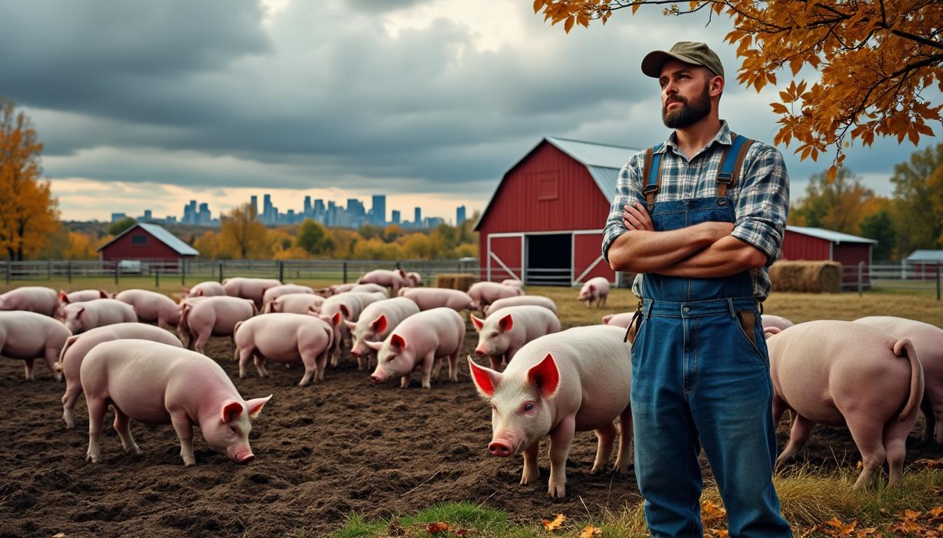 en septembre, tecon biology a connu une baisse de 28% de son chiffre d'affaires provenant des ventes de porcs, reflétant un recul significatif de ses performances sur ce marché.