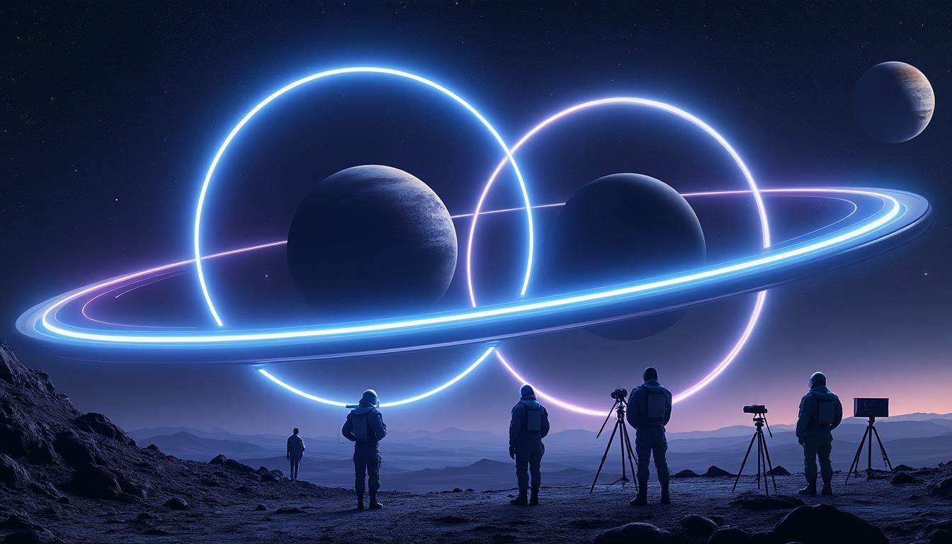 découvrez comment la détection d'un double cercle radio géant à une distance record intrigue la communauté scientifique et ouvre de nouvelles perspectives pour l'astronomie moderne.